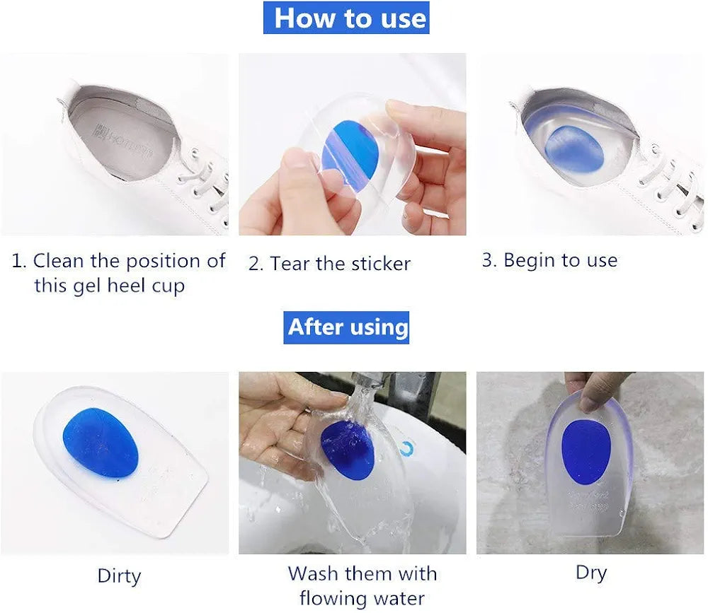 Silicone Gel Heel Cups