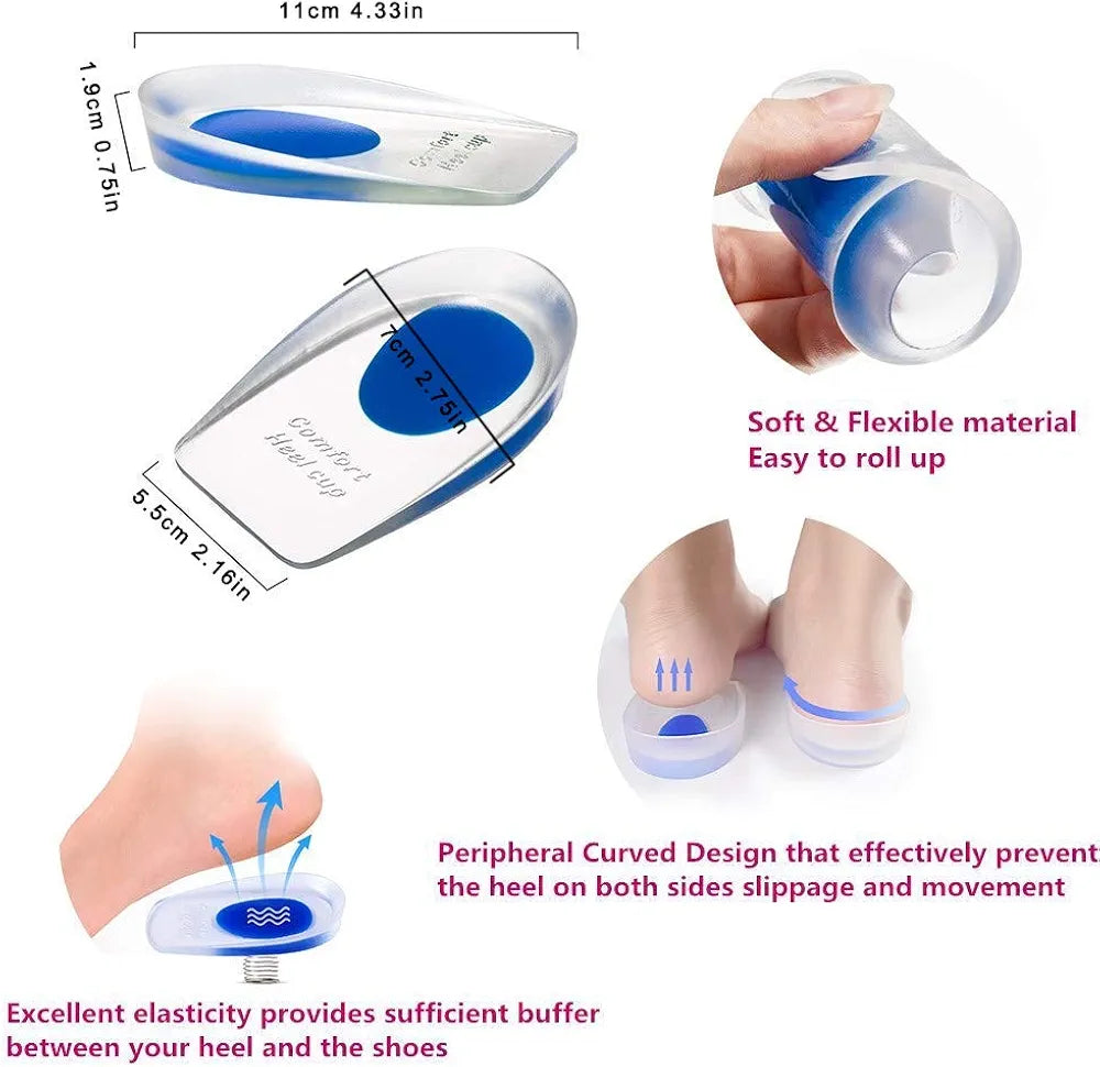 Silicone Gel Heel Cups