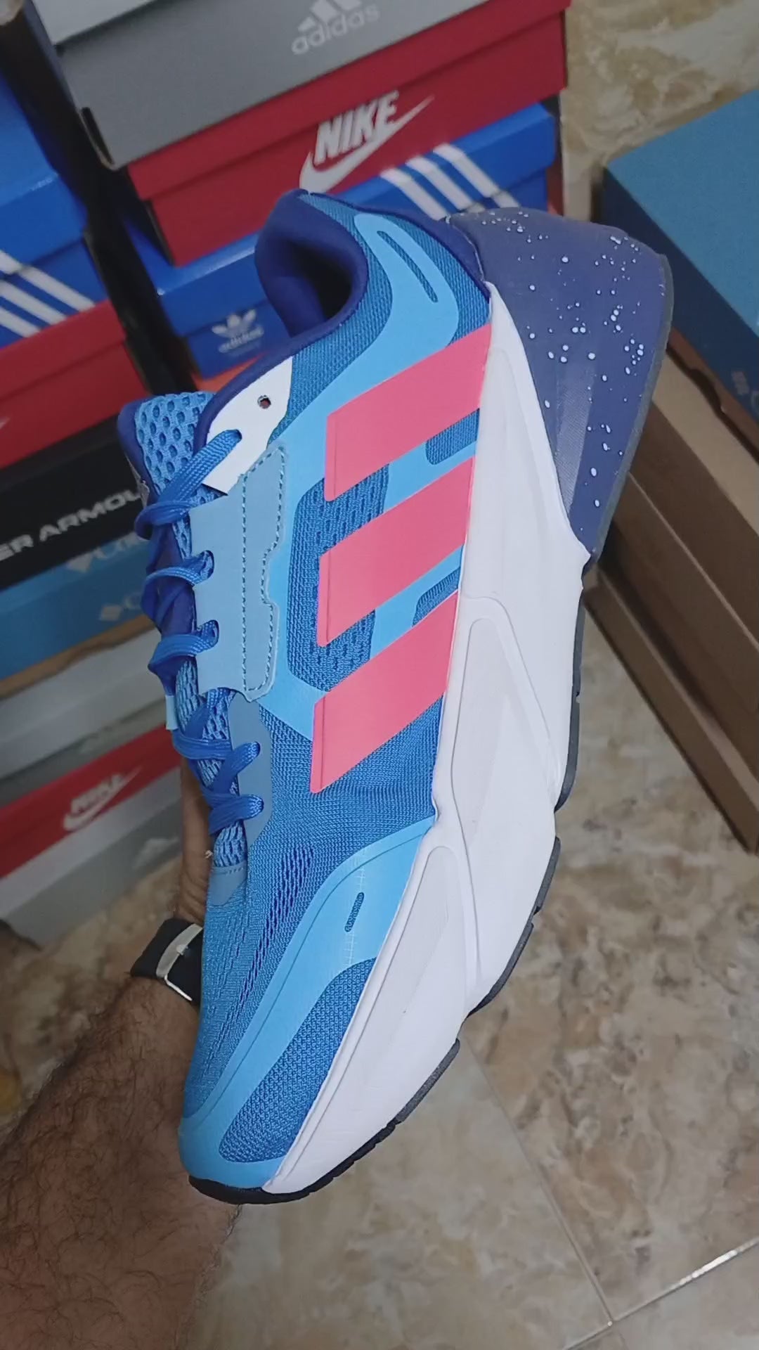Adidas Adistar Pepsi Blue